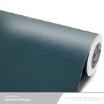 Gold Madeira Satin Azul+Petroleo