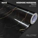 Marmore Marquina Brilho