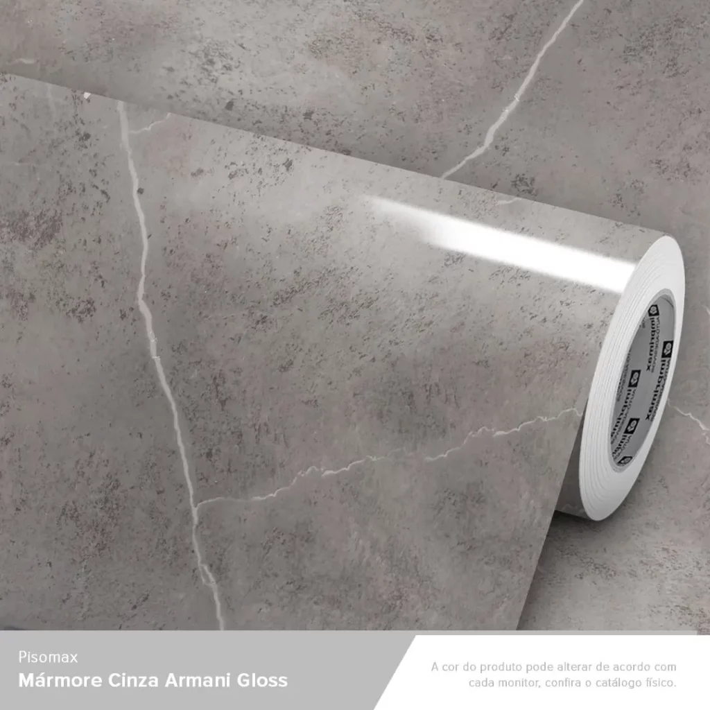 Pisomax Marmore cinza gloss